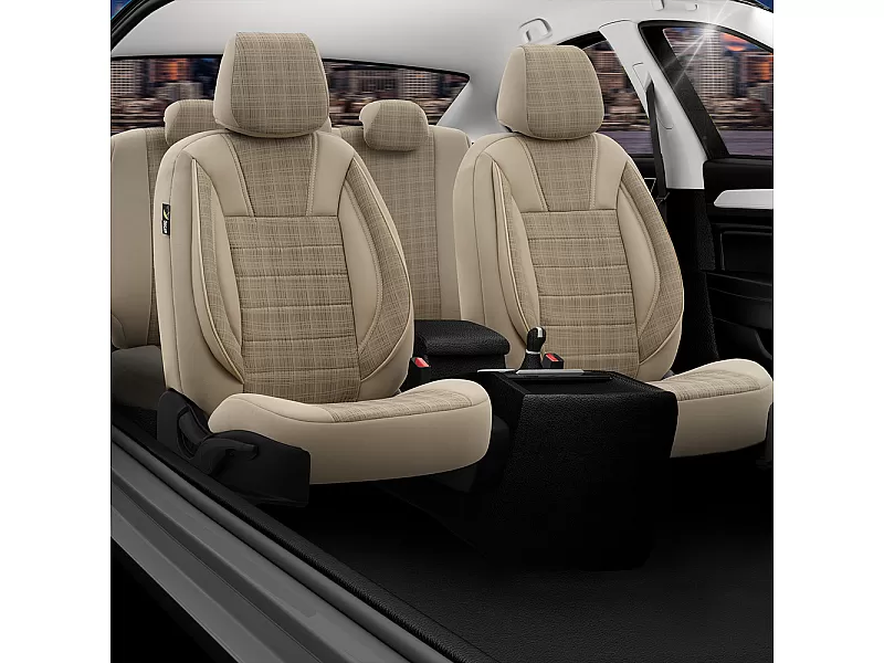 Универсални калъфи за седалки  DYNAMIC BEIGE - 2