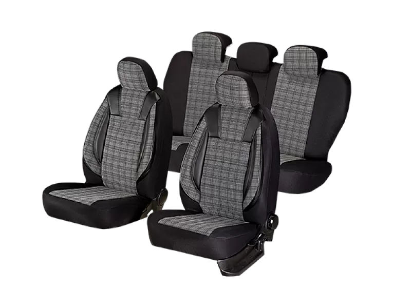 Универсални калъфи за седалки  DYNAMIC RED - 4