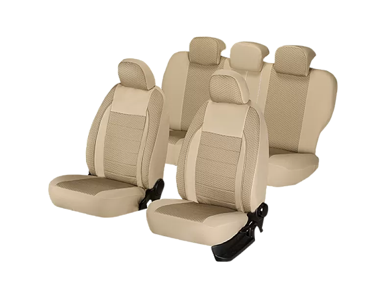 Универсални калъфи за седалки ELEGANCE BEIGE 44497 - 4 Универсални калъфи за седалки ELEGANCE BEIGE - 4