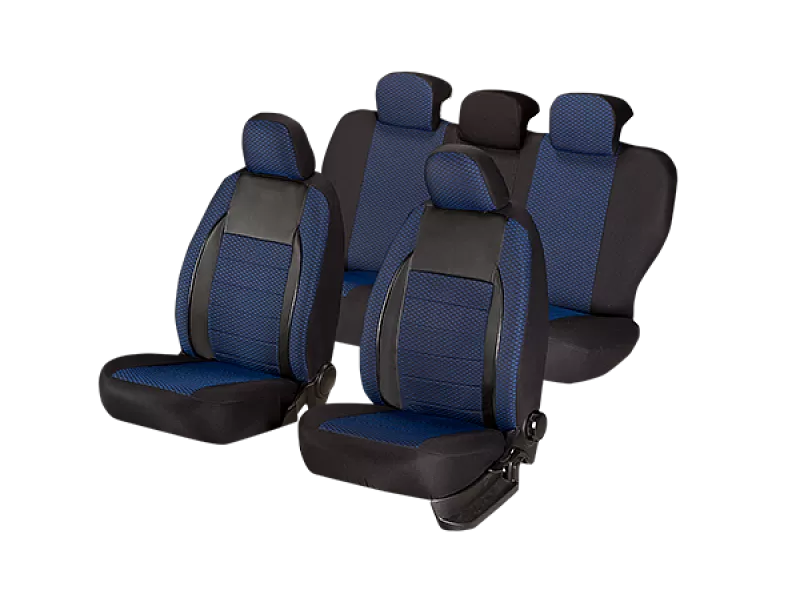 Универсални калъфи за седалки  ELEGANCE BLUE - 5