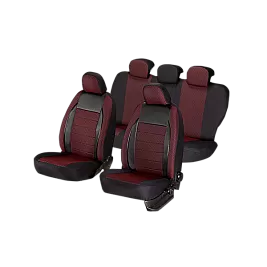 Универсални калъфи за седалки  ELEGANCE RED