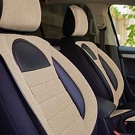 Универсални калъфи за седалки  RACING BEIGE
