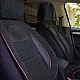 Универсални калъфи за седалки  RACING BLACK