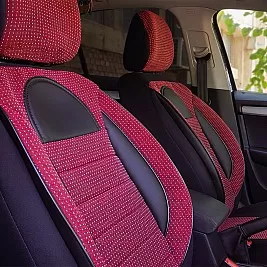 Универсални калъфи за седалки  RACING RED