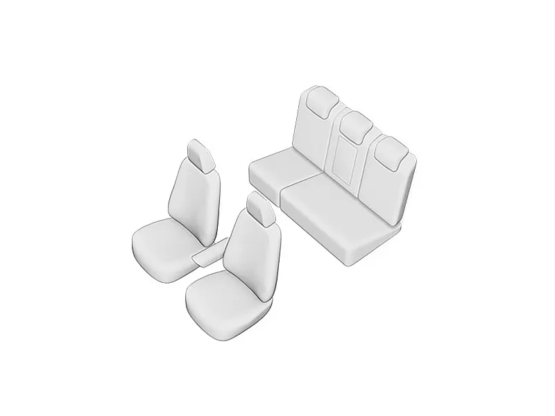Калъфи за седалки за TOYOTA RAV4 2006-2012 - 6