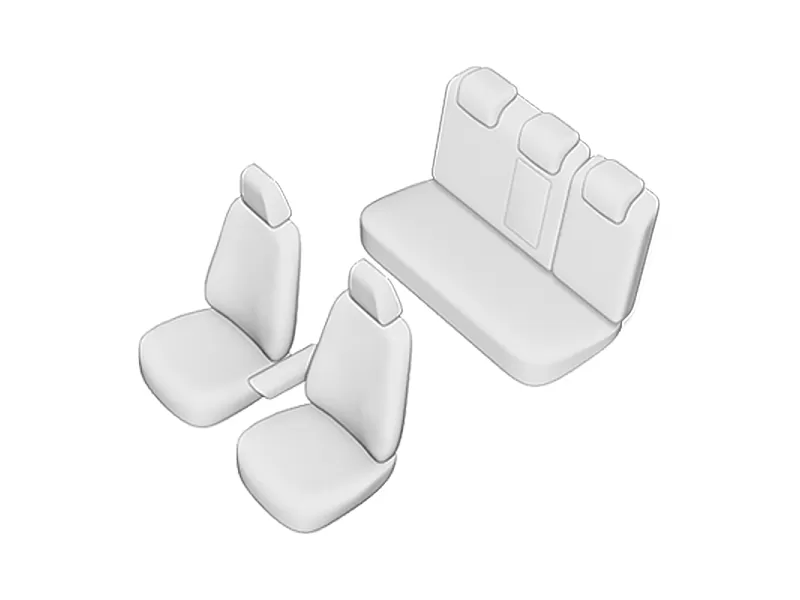 Калъфи за седалки VOLKSWAGEN GOLF 7 COMFORT LINE 2013 - 6