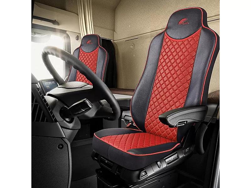 Калъфи за седалки MERCEDES ACTROS 18-44 (09-15) Еко кожа