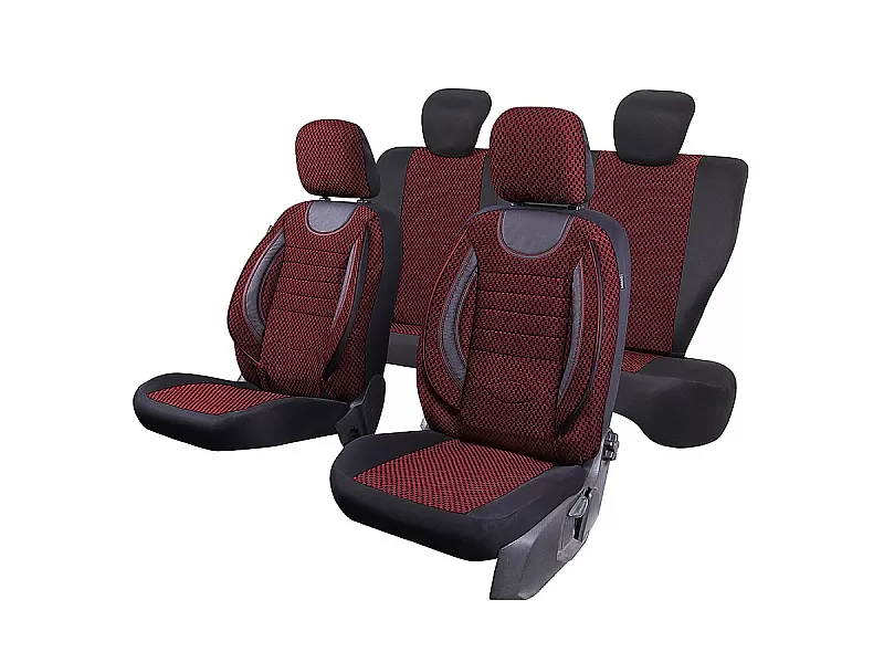 Калъфи за седалки CITY RED - 8