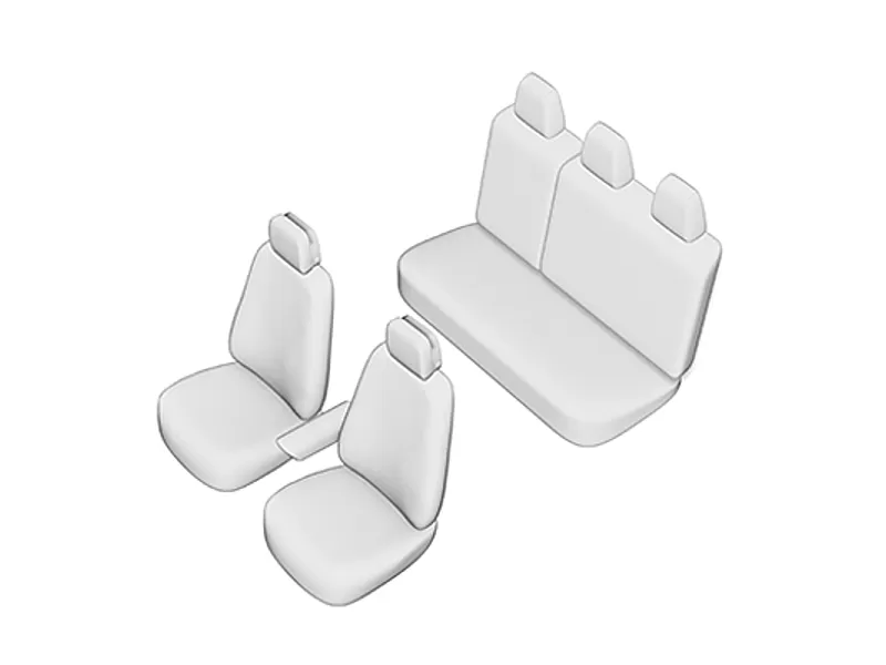 Калъфи за седалки за BMW X-3 2003-2010 - 5