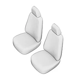 Калъфи за седалки за DACIA SW LOGAN VAN (1 + 1) 2013