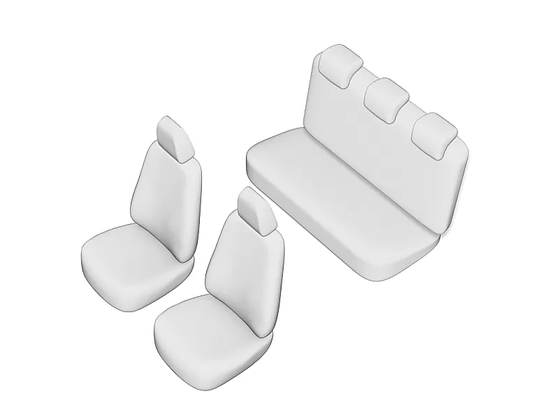 Калъфи за седалки за RENAULT SYMBOL 2006 - 2012 - 4