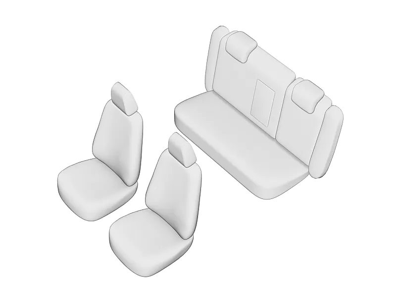 Калъфи за седалки за SKODA OCTAVIA II 2004-2009 - 5