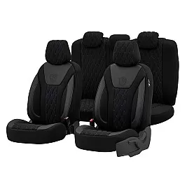 Универсални калъфи за седалки BRONCO BLUE