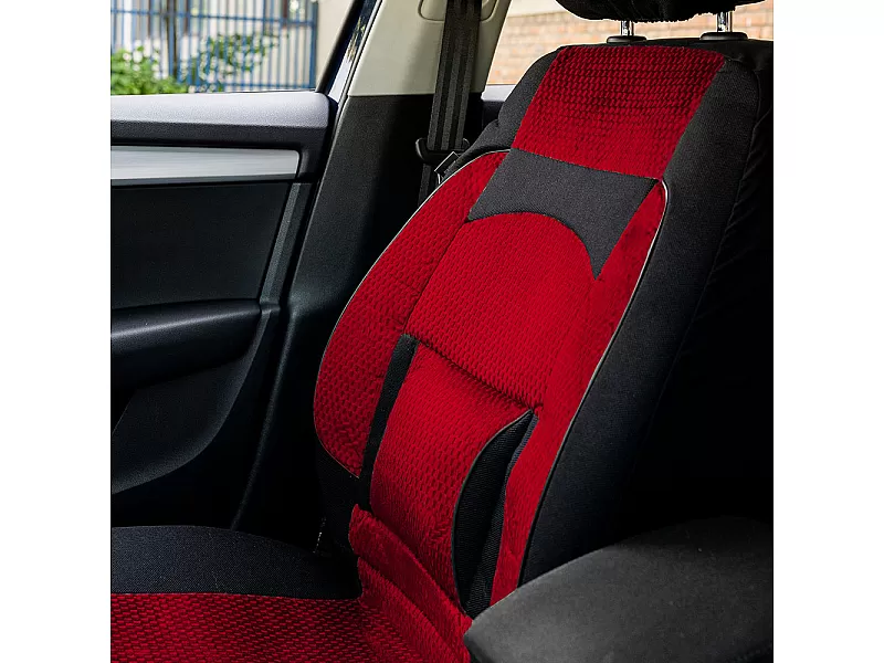 Универсални калъфи за седалки COMFORT RED - 2
