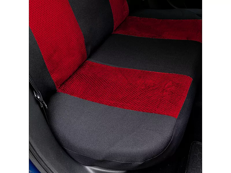 Универсални калъфи за седалки COMFORT RED - 3