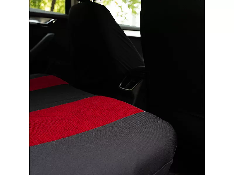 Универсални калъфи за седалки COMFORT RED - 4