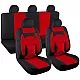 Универсални калъфи за седалки COMFORT RED