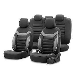 Универсални калъфи за седалки INDIVIDUAL GREY