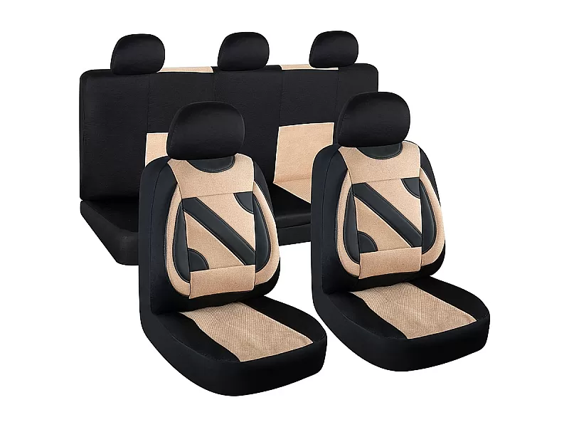 Универсални калъфи за седалки NERO BEIGE 108816 - 6 Универсални калъфи за седалки NERO BEIGE - 6