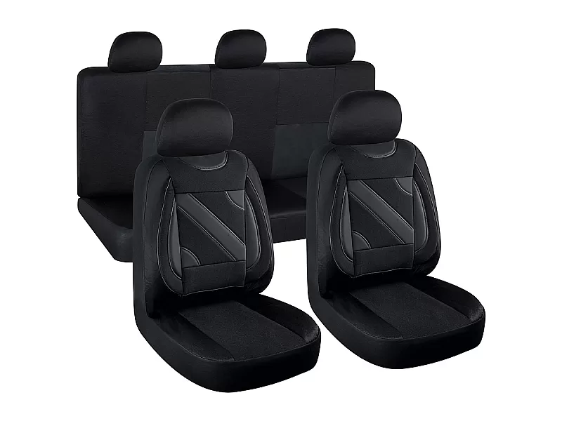 Универсални калъфи за седалки NERO BLACK - 3