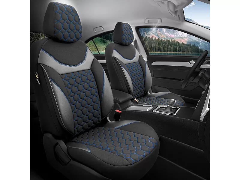 Универсални калъфи за седалки NERO BLUE - 2