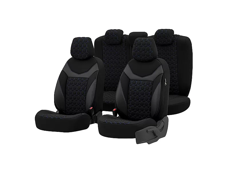 Универсални калъфи за седалки NERO BLUE - 4