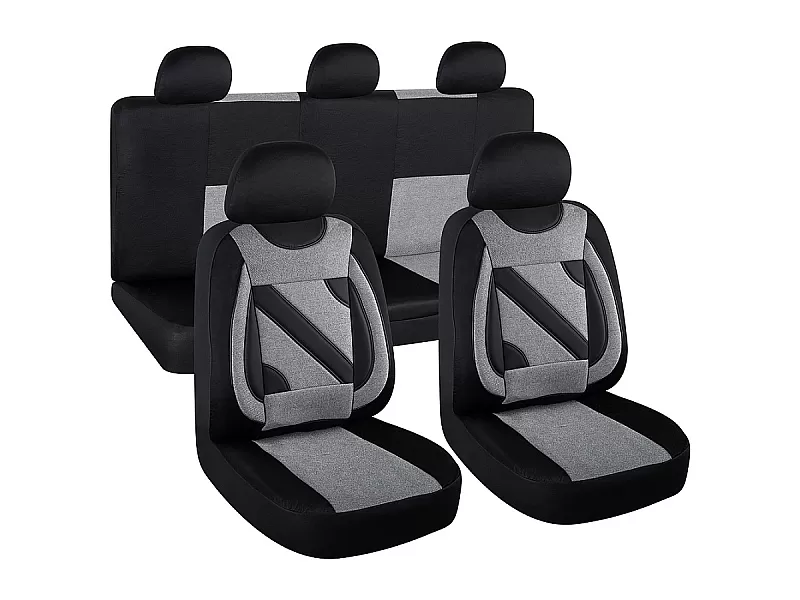 Универсални калъфи за седалки NERO GREY 108820 - 3 Универсални калъфи за седалки NERO GREY - 3