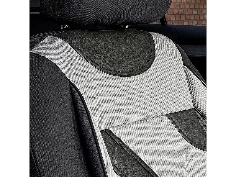 Универсални калъфи за седалки NERO GREY 108820 - 4 Универсални калъфи за седалки NERO GREY - 4
