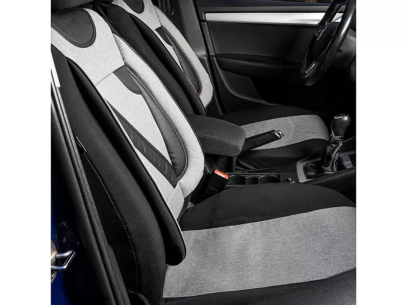 Универсални калъфи за седалки NERO GREY 108820 - 5 Универсални калъфи за седалки NERO GREY - 5
