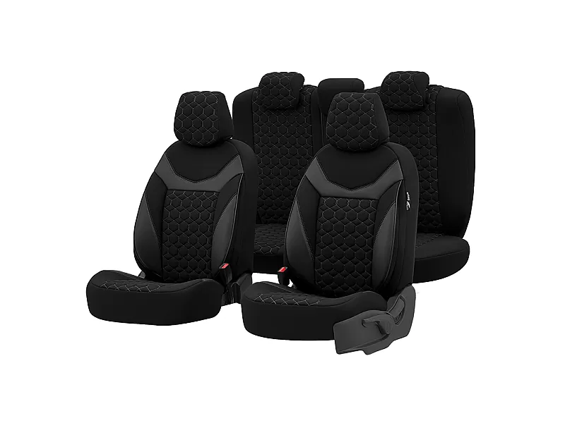 Универсални калъфи за седалки NERO GREY - 4