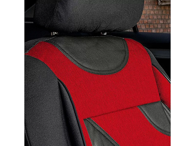 Универсални калъфи за седалки NERO RED - 3