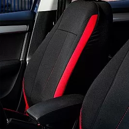 Универсални калъфи за седалки VISION RED