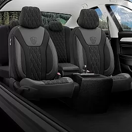 Универсални калъфи за седалки BRONCO GREY