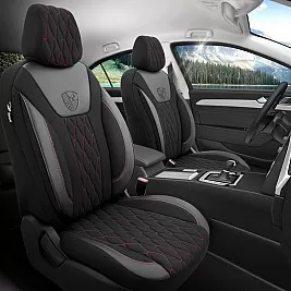 Универсални калъфи за седалки BRONCO RED