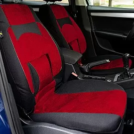 Универсални калъфи за седалки COMFORT RED