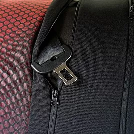 Универсални калъфи за седалки  ELEGANCE RED