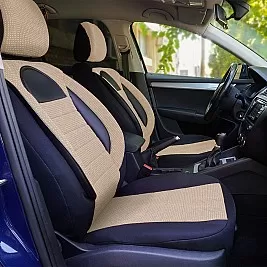 Универсални калъфи за седалки  RACING BEIGE