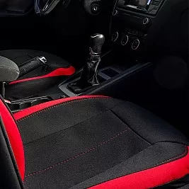 Универсални калъфи за седалки VISION RED