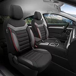 Универсални калъфи за седалки INDIVIDUAL RED