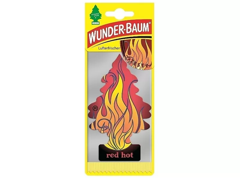 Ароматизатор за кола борче WUNDER-BAUM RED HOT Ароматизатор за кола борче WUNDER-BAUM RED HOT