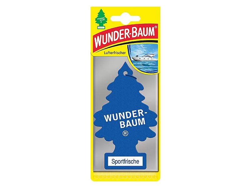 Ароматизатор за кола борче WUNDER-BAUM SPORTFRISCHE Ароматизатор за кола борче WUNDER-BAUM SPORTFRISCHE