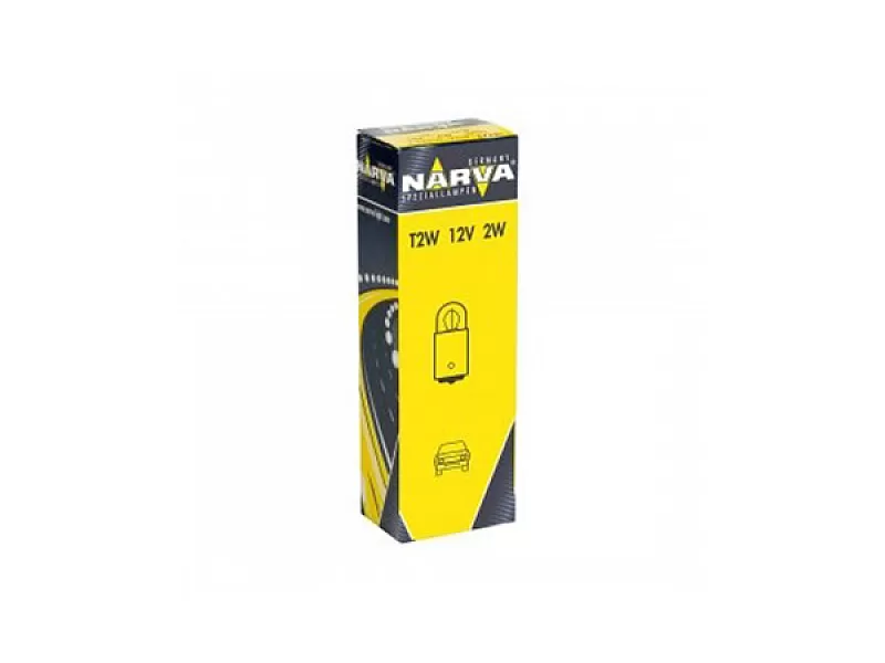 Крушки NARVA T4W 12V 4W 10бр 17131 Крушки NARVA T4W 12V 4W 10бр
