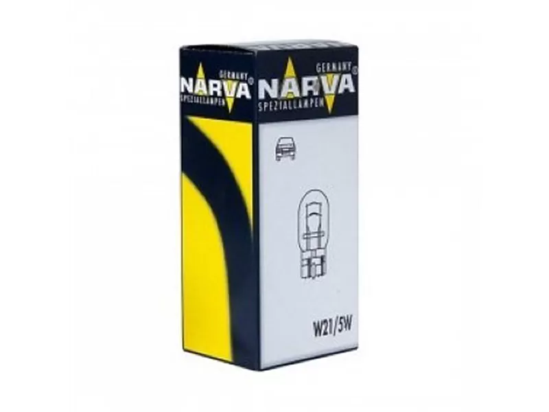 Крушки NARVA W21/5W 12V 10бр 17919 Крушки NARVA W21/5W 12V 10бр