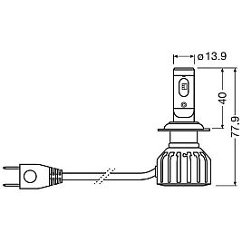 Крушки Osram NIGHT BREAKER LED GEN2 H7 2бр.