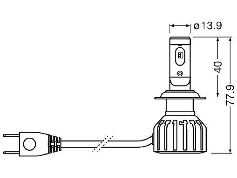 Крушки Osram NIGHT BREAKER LED GEN2 H7 2бр. 64210DWNBG2-1HB - 2 Крушки Osram NIGHT BREAKER LED GEN2 H7 2бр. - 2