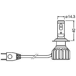 Крушки Osram NIGHT BREAKER LED GEN2 H7 24V 2 бр.