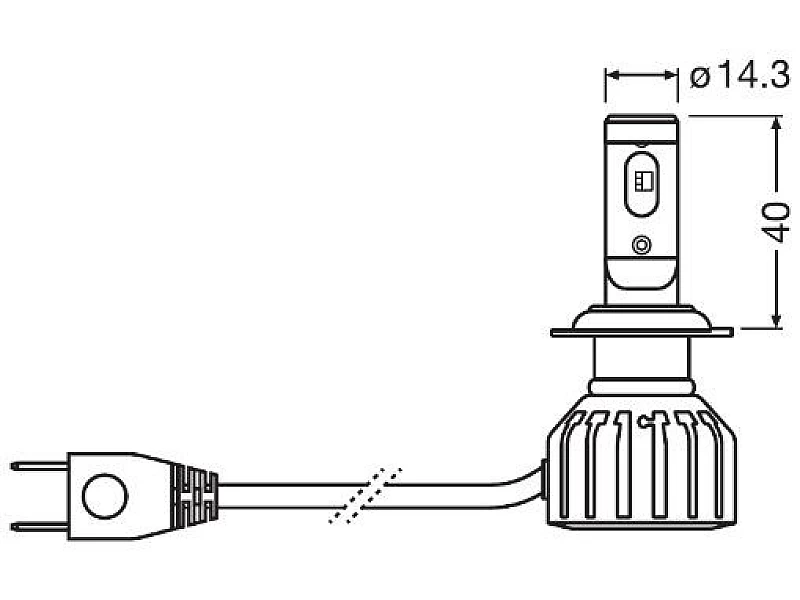 Крушки Osram NIGHT BREAKER LED GEN2 H7 24V 2 бр. 64215DWTS-2HFB - 2 Крушки Osram NIGHT BREAKER LED GEN2 H7 24V 2 бр. - 2