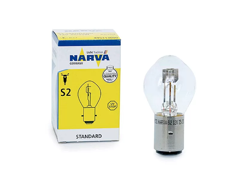 Крушка NARVA S2 12V 35/35W 1бр. 49531 Крушка NARVA S2 12V 35/35W 1бр.