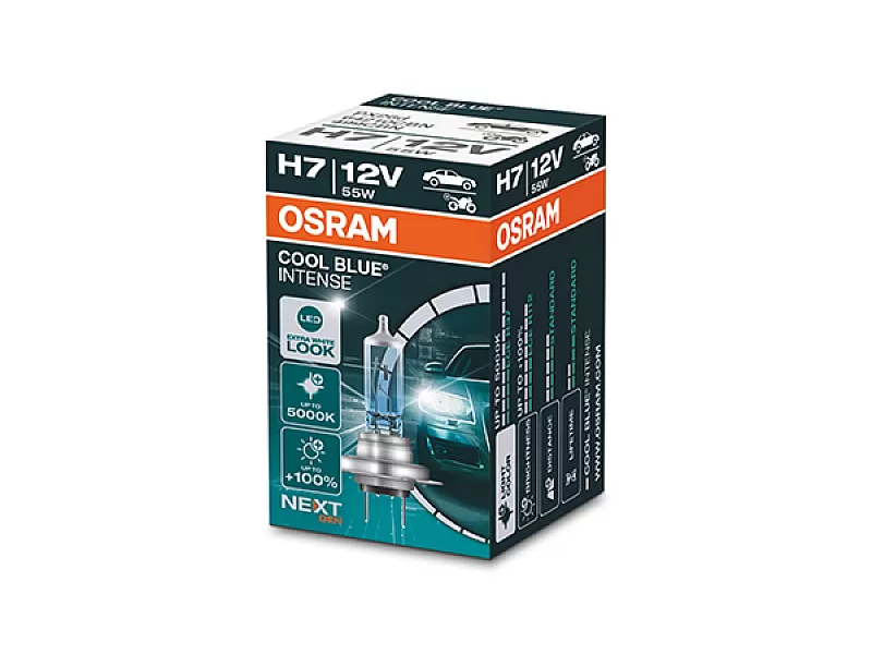 Крушка OSRAM 12V H7 55 W COOL BLUE INTENSE NextGen 1бр. кутия 64210CBN Крушка OSRAM 12V H7 55 W COOL BLUE INTENSE NextGen 1бр. кутия