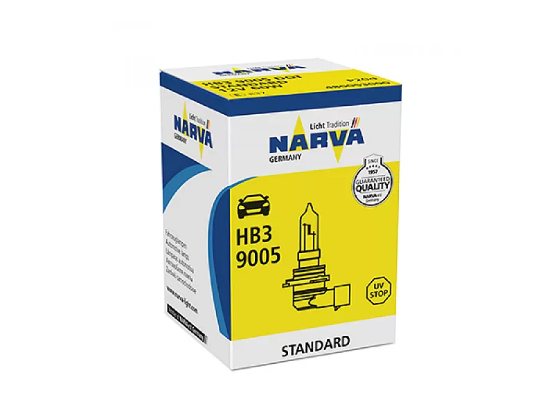 Крушки NARVA HB3 12V 60W 1бр 48005 Крушки NARVA HB3 12V 60W 1бр